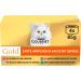 Gourmet Purina Gourmet Gold Tarte H ppchen in Sauce With Vegetables Cat Foot Wed variety mix 12-pack (12 x 4 doses of 85g) delicate snacks Mix-Pack