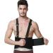 Buy Lumbar Support Belt with Suspenders for Men - Black Size S | International Shipping Available - Buy Online on GoSupps.com