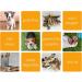 PawGang Rabbit Ears with Fur 200g - 100% Natural EU Sourced Dog Treats - Tasty & Healthy Chews for Dogs of All Sizes - Grain-Free & Hypoallergenic - Buy Online on GoSupps.com