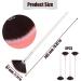 SAVITA 4Pcs Fan Brushes Fan Mask Brush Soft Facial Brushes Tools Facial Mask Applicator Brush Face Mask Brushes Makeup Brushes for Peel Sleeping Mask Mud Mask Makeup(Gradient Brown) 20.5cm/8 inches gradient brown - Buy Online on GoSupps.com