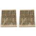 FOMIYES 2pcs Set 12pcs Waterproof Eyebrow Pen Eyebrow Pencil Brush Iron Tube Leopard Print Eyeliner 1 count (Pack of 1) As Shownx2pcs - Buy Online on GoSupps.com