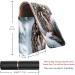 Travel Lipstick Organizer Case - Portable Makeup Bag with Mirror | Winter Snow Tree Owl Design - Buy Online on GoSupps.com