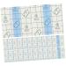 Zerodeko Palettes de Maquillage Jetables Auto-Adh sives 6 CM Film PU Transparent tanche 100 Pi ces pour M lange de Couleurs Fond de Teint Liquide et Vernis Ongles Accessoires