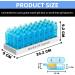 2x Daily Monthly Pill Box Organizer for Vitamins & Medication - 32 Compartments, Easy Open Design - Blue - Buy Online on GoSupps.com