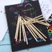 100 Pack SATINIOR Heavy Duty Wood Stylus Tools for Scratch Art - Wooden Scratch Art Sticks - Buy Online on GoSupps.com