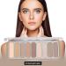 Buy 9 Colors Matte Naked Eyeshadow Palette - High Pigmented Waterproof Makeup for Older Women | Neutral Nude Smoky Shades - Buy Online on GoSupps.com