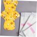 Hemoton 4Pcs Bamboo Charcoal Pad - Reusable Menstrual Cloth Pads for Women - Buy Online on GoSupps.com
