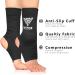 WYOX Ankle Wraps Support for Men and Women - Muay Thai, Kickboxing, and Gym Ankle Support (Pair) - Black, L/XL - Ideal for Women 7.0-10.5/Men 6.0-9.5 - Buy Online on GoSupps.com