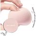 2 Pcs Makeup Sponge Ultra Soft Makeup Sponge Egg Beauty Blenders Expanding Sponge with Box Individually Packaged for Liquid Foundation Cream and Cream Lotion(Pink) Light Pink - Buy Online on GoSupps.com