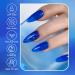 6 Colors Blue Purple Series Gel Nail Polish Kit-Glitter Sparkle Purple Diamond Blue Navy Blue Sapphire Blue- Soak-Off UV/LED Nail Polish Gel for Home Salon DIY Nail Art 5ML - Buy Online on GoSupps.com