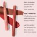 Lip Liner Creamy Nude Lip Liner and Lipstick Set Super Pigmented 2-In-1 Matte Lip Liners Lip Crayon Pen Built-in Sharpener Waterproof Non-fading Long Lasting Lip Stick & Lipliner Pencil for Women - Buy Online on GoSupps.com