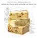 All Natural Handmade Soap Bars Set with Wooden Dish - Rose Lavender & Olive Oil - Eco-Friendly Luxury - Made in Europe - Buy Online on GoSupps.com