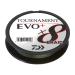 Daiwa Tournament X8 Braid EVO+ 270m Dark Green braided fishing line 0.16