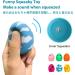 Dog Squeaky Toy 6 PCS Latex Bouncy Egg Balls with Squeaker for Puppy Small Pet Dogs Soft Rubber Sound Toys for Interactive Fetch Play 6 Pack - Buy Online on GoSupps.com