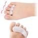 Pedimend toe separator made of silicone gel |Hammer toeBall protection |Improves Balance & Footpower |helps to hesitate to re -align |Heighted curved toes