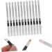 WOONEKY 12pcs Lying Silkworm Eyeliner Glitter Highlighter Eyebrow Pencil Sparkle Highlighters White Wood - Buy Online on GoSupps.com