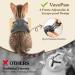 VavoPaw Cat Harness and Leash Set for Walking Adjustable Kitten Vest Harness with Reflective Strip Breathable Mesh Escape Proof Soft Pet Safety Vest for Cats Kittens Puppies S Grey Small Gray - Buy Online on GoSupps.com