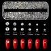 1500 Pieces Nail Art Rhinestones - 6 Sizes Glitter Stones with Tweezers & Picking Pen for Stunning Designs | International Shipping - Buy Online on GoSupps.com