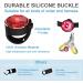 Buy Tubasion LED Dog Light - USB-C Waterproof Pet Light for Safety & Camping (Red) | IP65 Silicone Design - Buy Online on GoSupps.com