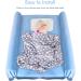 Shinnwa Bed Bumpers 2 Pieces for Toddlers Kids - Full Twin Queen King Size Bed Divider - Child Safety Rail Guard - Buy Online on GoSupps.com