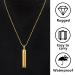 Stress-Reducing Breathing Necklace Set - Anxiety Relief Jewelry for Women | Gold & Black - Buy Online on GoSupps.com