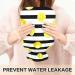 NAANLE Striped Lemon Heat Bottle - 1L Transparent Hot Water Bottle with Cover for Bed & Pain Relief - Ideal for Heat & Cold Therapy - Buy Online on GoSupps.com