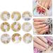 FRCOLOR 72 Boxes Nail Art Accessories 3d Nail Art Charms Flower Nail Rivets Metal Nail Sequins Metal Nail Rivets Nail Charm Decals Diy Nail Accessories Zinc Alloy White Japanese - Buy Online on GoSupps.com