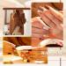 6-Piece Gel Nail Polish Set: Brown, Coffee, Wine Red, Burgundy, Nude, Purple, Pink, Champagne, Gold Glitter - Winter Colors | Soak Off, Salon-Quality, Ideal for Beginners & DIY Manicures - Buy Online on GoSupps.com
