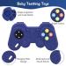 Utezena Silicone Teething Toys for Babies 6-12 Months - 4 Pack Remote/Game Black Teether Set with Pacifier Clip Holder and Storage Box - Sensory Chew Toy for Infant Boys and Girls - Buy Online on GoSupps.com