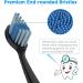 10 Count Replacement Toothbrush Heads with Covers for AquaSonic Electric Toothbrush - Buy Online on GoSupps.com