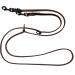 Adjustable Dog Liner for Small & Large Dogs - 3.50m Brown - Durable Double Linen with Hooks - Buy Online on GoSupps.com