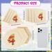 12 Pcs 6'' Unfinished Wooden Canvas Panel Boards for Painting - Square, Hexagon, Triangle Shapes | Arts Crafts Supplies - Buy Online on GoSupps.com