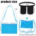 Mastectomy Drain Holder & Pouch Set with Shower Bag - Tummy Tuck Recovery Supplies - Black/Blue - Buy Online on GoSupps.com