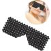 Ververt Touch Jadestone Eyebinde - Premium Eye Massage Tool for Sleep Reduces Edema & Relieves Eye Fatigue - Black - Buy Online on GoSupps.com
