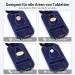 Buy Opret Tablet Divider & Cutter for Small Tablets & Large Pills - Split Cut and Scatter Tablets Easily | Blue & Black - Buy Online on GoSupps.com