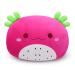 Dragon Fruit Cow Plush Pillow Cow Stuffed Animal Dragon Fruit Pillow Round Stuffed Cow Pillow Cow Cushion Plush Toy Pillow Gifts for Kids Sleeping Room Decoration Red Dragon Fruit Pillow