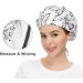 MUKJHOI Adjustable Working Caps Tie Back Bouffant Hat - 16 Butterflies Contours [One Size Fit All] - Buy Online on GoSupps.com