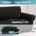 Asnomy Couch Covers for 3 Cushion Couch Stretch Sofa Covers Slipcovers  Pet Protector Furniture Covers for Dogs Cats Spandex Jacquard Fabric Small Checks(Large  Black) Black Large - Buy Online on GoSupps.com