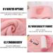 Buy 2-Piece Microfiber Hair Turban Set - Quick Drying Towel for Long Hair & Kids - Pink with Button | Perfect Hair Cloth for Women - Buy Online on GoSupps.com