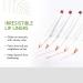 Honeybee Gardens Irresistible Red Lip Liner Pencil Fantasy - Gluten Free, Vegan, Cruelty Free, Paraben Free - Buy Online on GoSupps.com