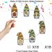 Fall Thanksgiving Gnome Theme Cupcake Toppers 18-PC Set - Perfect for Thanksgiving Party and Harvest Party Turkey Maple Leaf and Pumpkin Decoration - SugarGera 04 - Buy Online on GoSupps.com