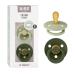 BIBS COLOUR SIMMENTRICAL SCHNELLER 2 SPACK BPA-Free Dummy-Schnuller symmetrical nipple.Natural rubber/latex made in Denmark.0-6 months (2-pack) Sage / Hunter Green 0-6 months (2-pack) Sage / Hunter Green