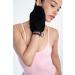 Skin Gym Exfoliating Body Mitt Scrubber - Deep Exfoliating Gloves for Smooth Glowing Skin - Dead Skin Remover & Pore Unclogger - Black - Buy Online on GoSupps.com
