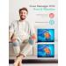 SKG Knee Massager with Heat & Vibration - Cordless Heated Knee Brace for Pain Relief | Portable Joint Pain Relief Gift for Dad | W3 PRO - Buy Online on GoSupps.com