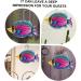 Zerodeko 3pcs Garden Wrought Iron Fish Wall Hanging Metal Pool Wall Decor Ocean Animals Outdoor Wall Sculpture Iron Wall Home Decor Fish Hanging Wall Tropical Fish Purple Sea fish 29.5X17.5X0.3CMx3pcs Purplex3pcs - Buy Online on GoSupps.com