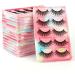UAMOU 2-50 Boxes Eyelashes faux mink lashes natural 3d mink eyelashes volume false lashes in bulk cilios Cheerfully (Color : 5 Pairs G601 Size : 40 Boxes) - Buy Online on GoSupps.com