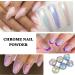 6 Jars Mermaid Chrome Nail Powder | Iridescent Pearl Metallic Pigment for Stunning Nail Art - Glitter Dust Kit for Gel Polish & Nail Decorations - Buy Online on GoSupps.com