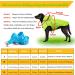 Premium Reflective Dog Raincoat - Waterproof Adjustable Jacket for Small Medium & Large Dogs - Ideal for Rainy Walks | Game-l Green - Buy Online on GoSupps.com