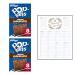 Frosted Pastry Bundle which Contains Kellogg's Pop Tarts Frosted Chocotastic 380G - Pack of 2 with Grocery List Card