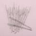 Tbestmax Lot de 300 bobines jetables pour mascara et extensions de cils - Noir - T te blanche 300 pi ces - Cristal-noir blanc - Buy Online on GoSupps.com